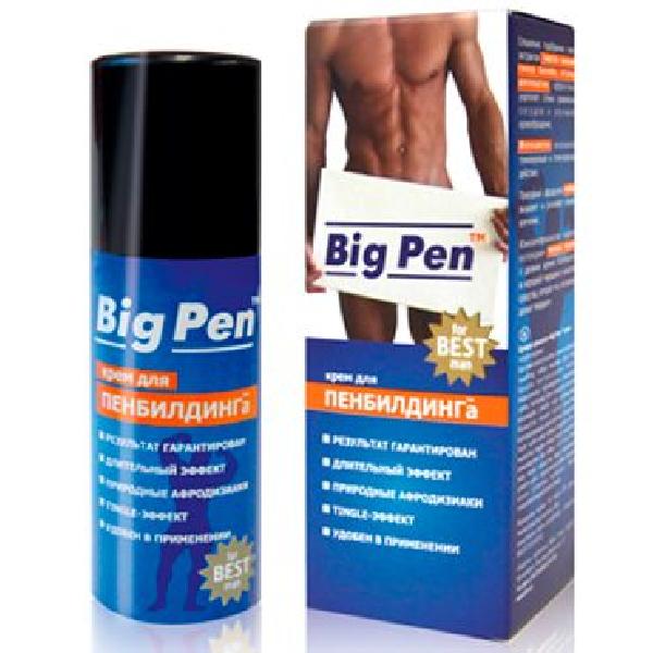Крем Big Pen для увеличения полового члена - 50 гр. от Биоритм