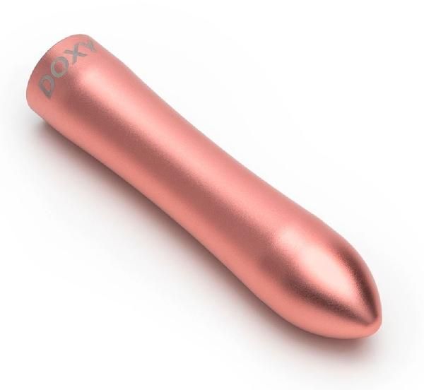 Розовая металлическая вибропуля Doxy - 12 см. от Doxy