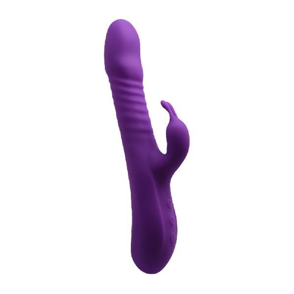 Фиолетовый вибратор-кролик Romax - 24,4 см. от Adrien Lastic