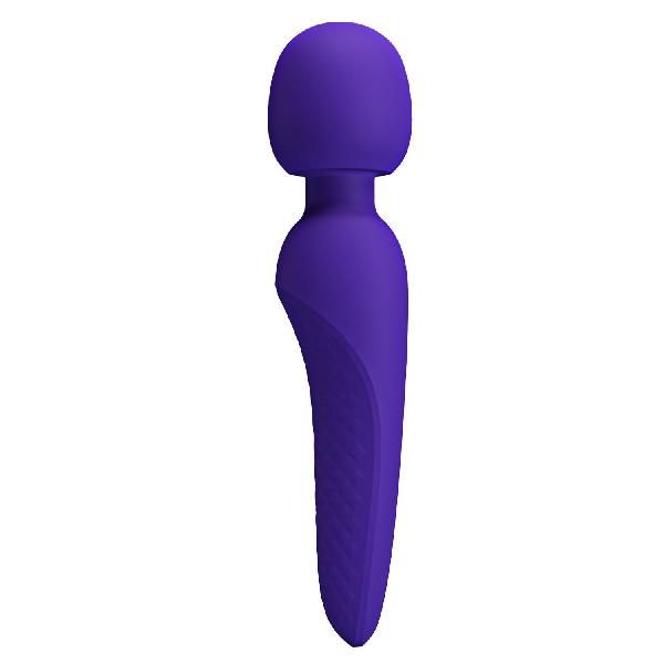 Фиолетовый wand-вибратор Meredith от Baile