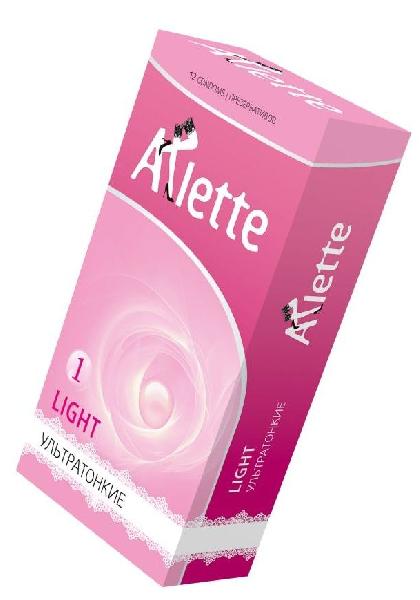 Ультратонкие презервативы Arlette Light - 12 шт. от Arlette