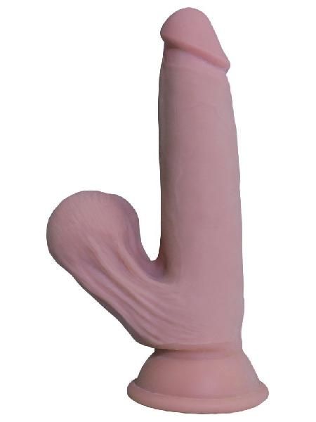 Телесный реалистичный фаллоимитатор Horney Emperor - 19,5 см. от LoveStore