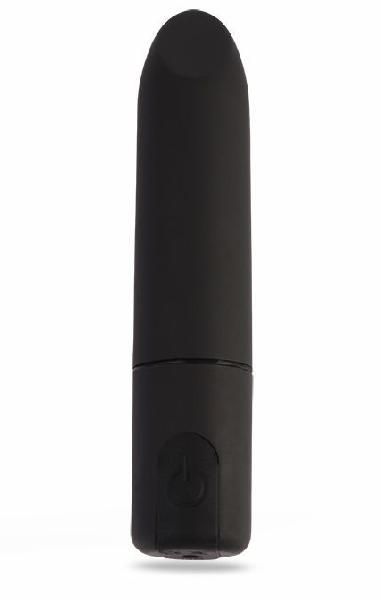 Черный перезаряжаемый вибратор-пуля Clit Fun Vibrator - 8,7 см. от CNT