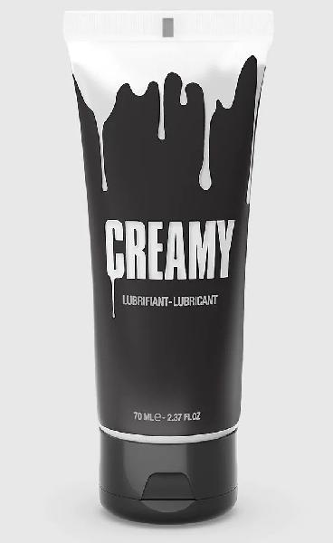 Смазка на водной основе Creamy с консистенцией спермы - 70 мл. от Strap-on-me