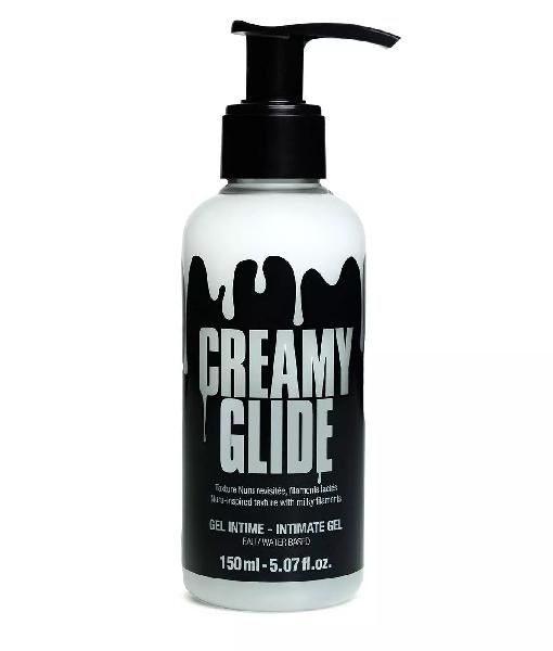 Лубрикант на водной основе Creamy Glide с консистенцией спермы - 150 мл. от Strap-on-me