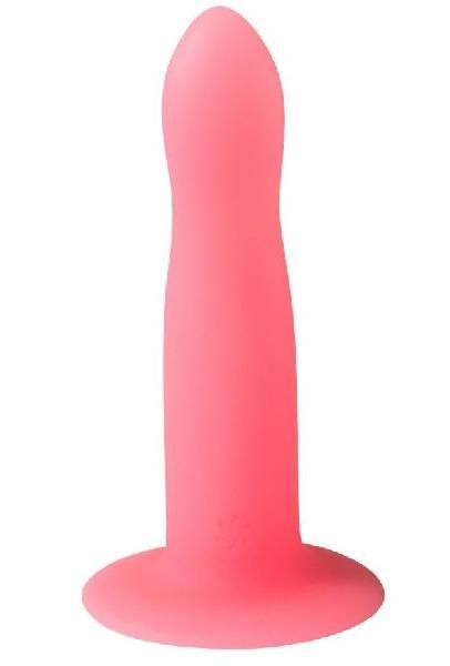 Розовый, светящийся в темноте стимулятор Light Keeper - 13,3 см. от Lola Games