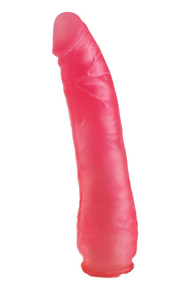 Реалистичная насадка Harness розового цвета - 17 см. от LOVETOY (А-Полимер)