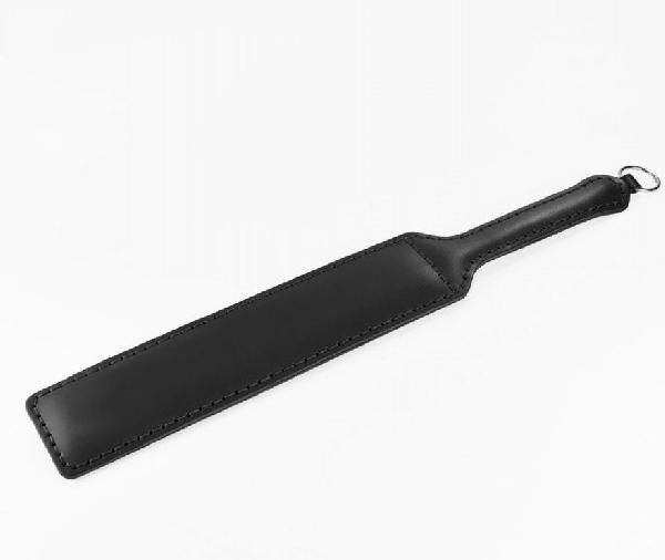 Черная гладкая шлепалка  Макси  - 50 см. от Sitabella