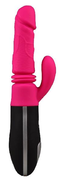 Ярко-розовый вибростимулятор-кролик для зоны G Pink Punch - 28,1 см. от Aisnn