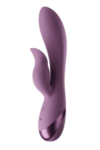 Фиолетовый перезаряжаемый вибратор Ida - 19,6 см. от Lola Games