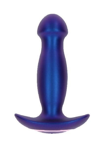 Синяя анальная вибропробка Buttocks The Wild Magn Pulse Vibrating Plug - 15 см. от Toy Joy