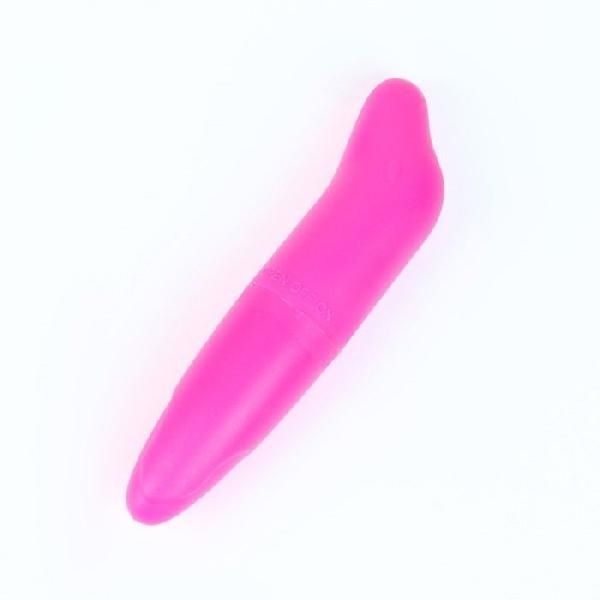 Розовый клиторальный вибростимулятор «Оки-Чпоки» от Сима-Ленд