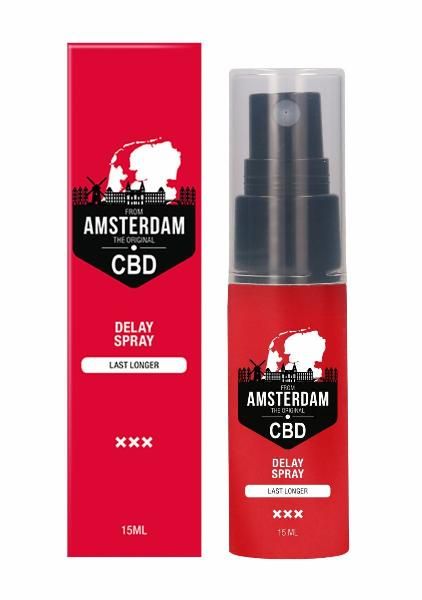 Пролонгирующий спрей CBD from Amsterdam Delay Spray - 15 мл. от Shots Media BV