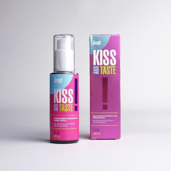 Массажный гель для тела Kiss and Taste - 55 мл. от INTT