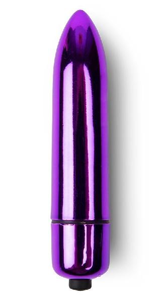 Фиолетовая вибропуля с заостренным кончиком от Brazzers