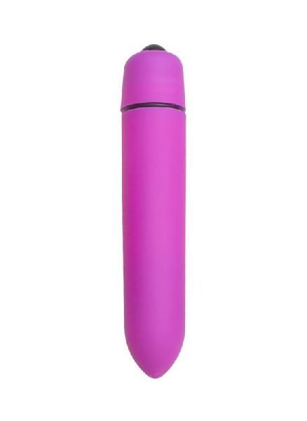Лиловая вибропуля Vibrating Bullet - 9 см. от EDC Wholesale