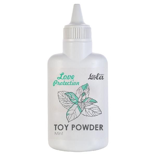 Пудра для игрушек Love Protection с ароматом мяты - 30 гр. от Lola toys