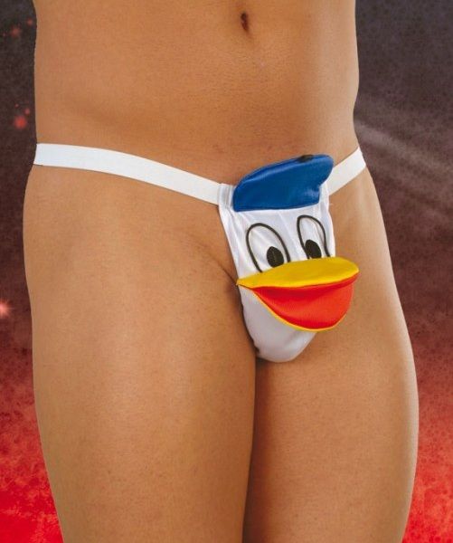 Трусики-стринг с уткой от SoftLine