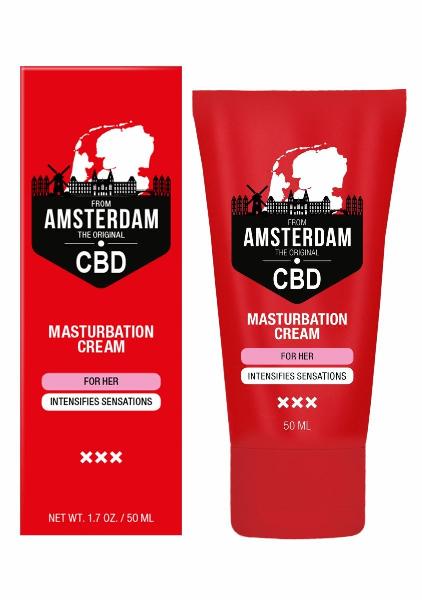 Крем для мастурбации для женщин CBD from Amsterdam Masturbation Cream For Her - 50 мл. от Shots Media BV