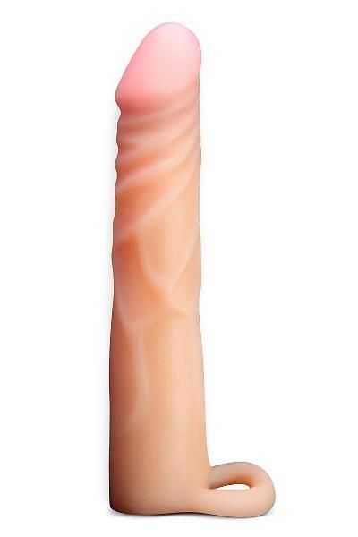 Телесная насадка на пенис Cock Xtender - 17,7 см. от Blush Novelties