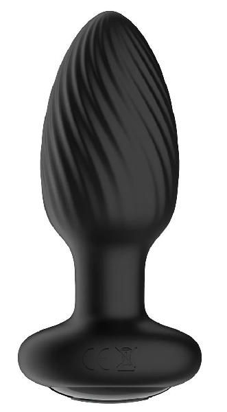 Черная анальная вибровтулка Nexus Tornado - 9,8 см. от Nexus Range