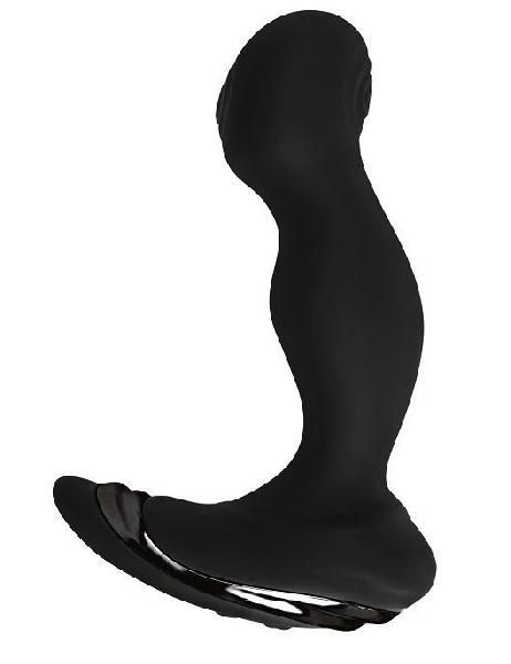 Черный стимулятор простаты Buttock Striker - 15,2 см. от Chisa