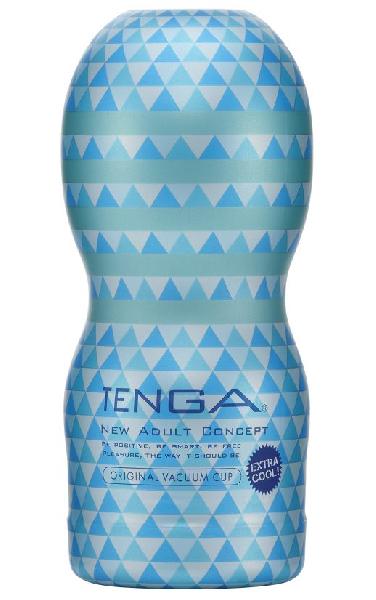 Мастурбатор с охлаждающей смазкой TENGA Original Vacuum Cup Extra Cool от Tenga