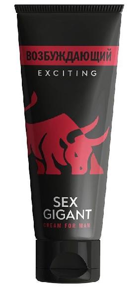 Возбуждающий крем для мужчин Sex Gigant - 80 мл. от Миагра