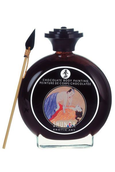Декоративная крем-краска для тела с ароматом шоколада от Shunga