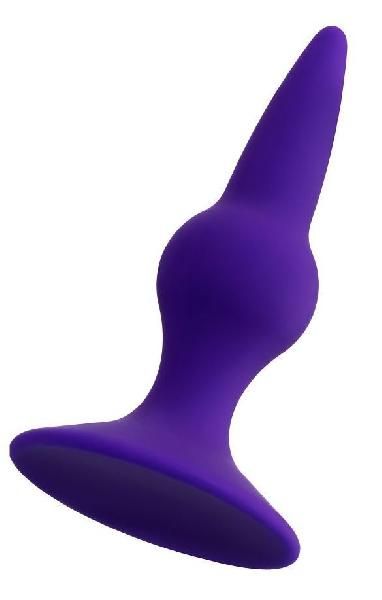Фиолетовая анальная втулка Klapsy - 10,5 см. от ToyFa