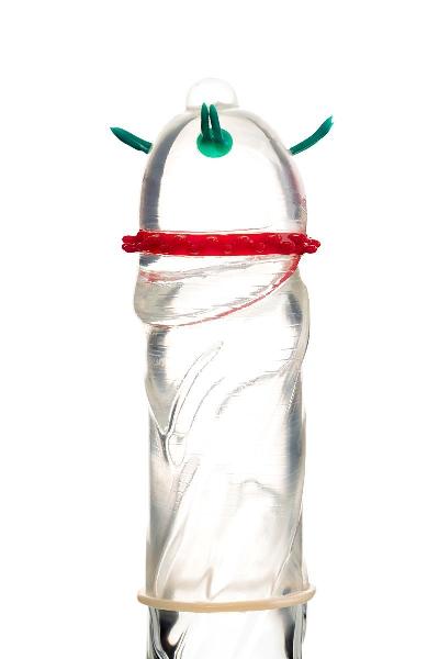 Презерватив с усиками  Стимулирующая штучка №5  - 1 шт. от Штучки-дрючки