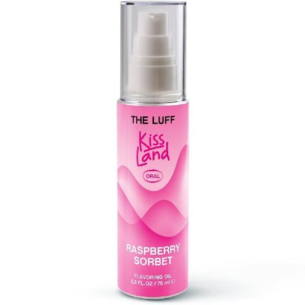 Съедобное массажное масло Kiss Land Raspberry Sorbet - 75 мл. от THE LUFF