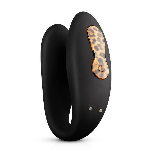 Леопардовый вибромассажер для пар Zuna Couples Vibrator от EDC