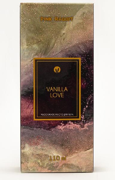 Сухое масло для тела с феромонами Vanilla Love - 110 мл. от Pink Rabbit