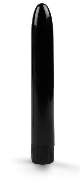 Черный гладкий вибратор - 15,5 см. от Brazzers