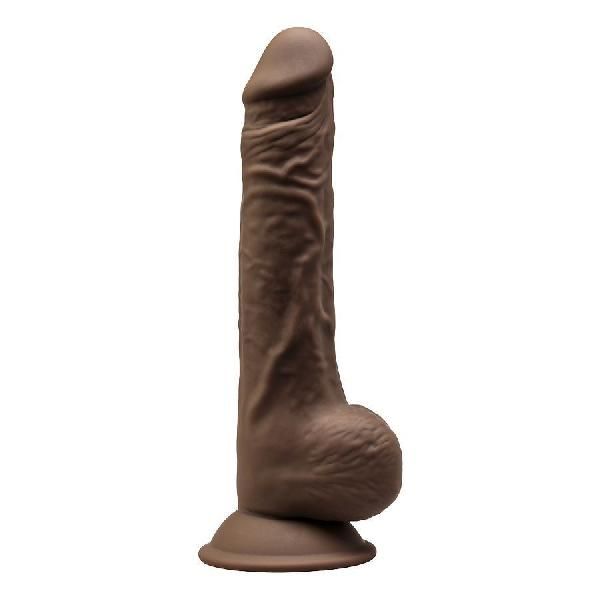 Коричневый фаллоимитатор SILEXD Model 3 7  - 17,5 см. от Adrien Lastic