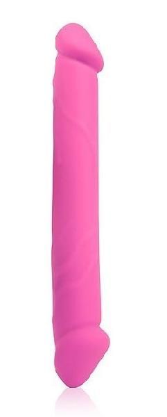 Двосторонний розовый фаллоимитатор Cosmo - 23 см. от Bior toys