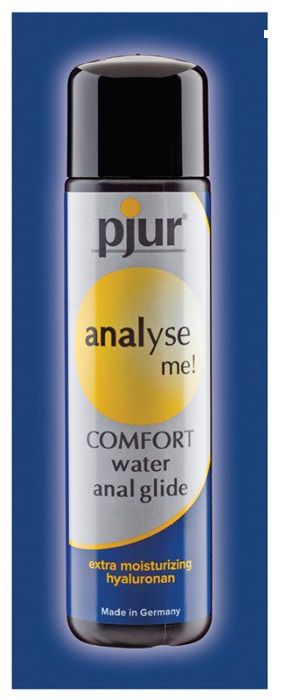 Анальный лубрикант pjur ANALYSE ME Comfort Water Anal Glide - 2 мл. от Pjur