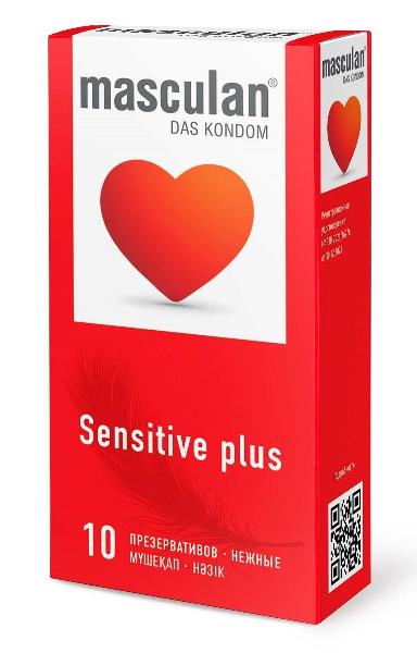 Презервативы Masculan Sensitive plus - 10 шт. от Masculan