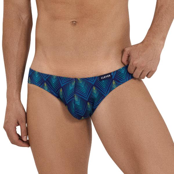 Темно-синие трусы-джоки с принтом Magical Jockstrap от Clever Masculine Underwear