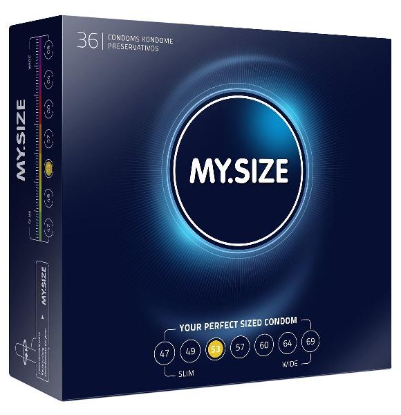 Презервативы MY.SIZE размер 53 - 36 шт. от R&S GmbH