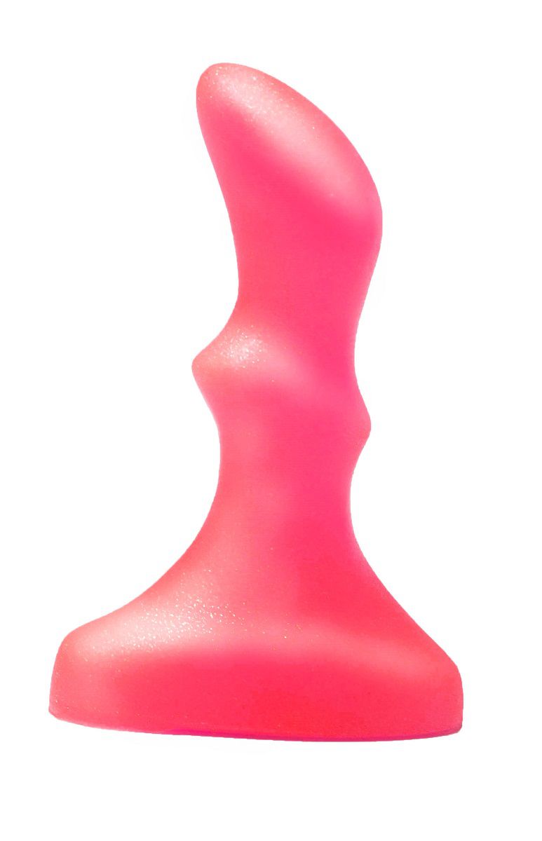 Розовый массажёр простаты - 10 см. от LOVETOY (А-Полимер)