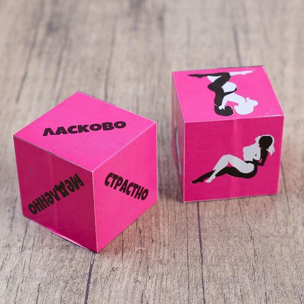 Кубики для любовных игр  Девушки  от Сима-Ленд