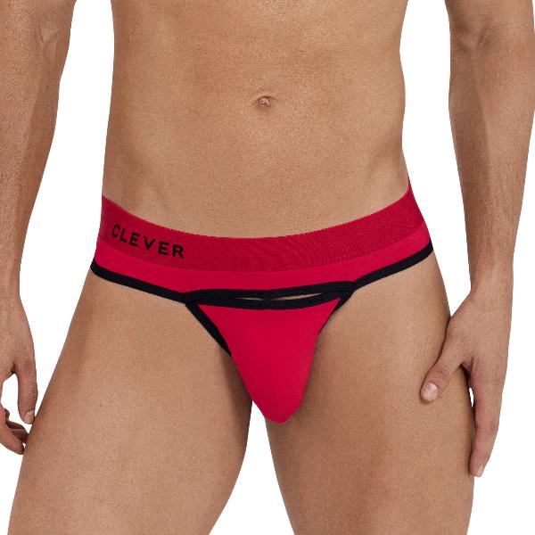 Красные мужские трусы-стринги Celestial Thong от Clever Masculine Underwear
