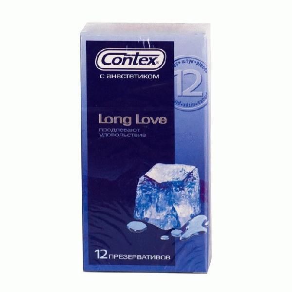 Презервативы с продлевающей смазкой Contex Long Love - 12 шт. от Contex