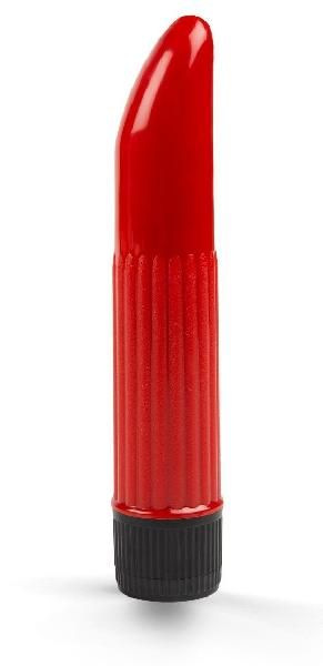 Красный мини-вибратор - 11,5 см. от Brazzers