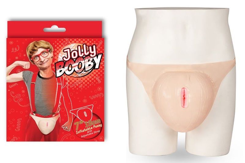 Надувная вагина с фиксацией JOLLY BOOBY-INFLATABLE PUSSY от NMC