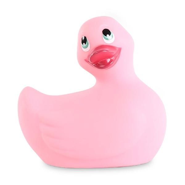 Розовый вибратор-уточка I Rub My Duckie 2.0 от Big Teaze Toys