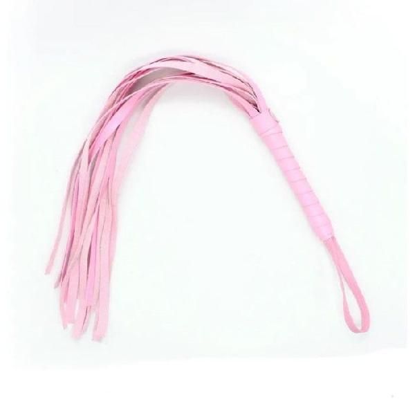 Розовая плеть с петлей - 55 см. от Сима-Ленд