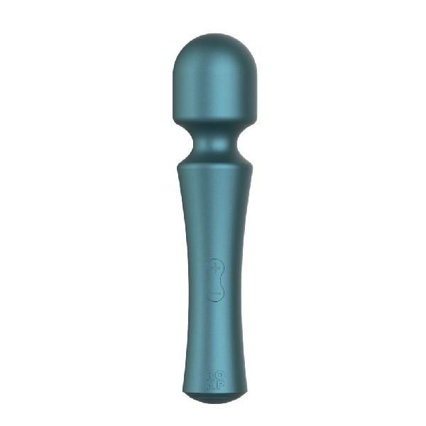 Зеленый wand-вибратор Romp Presto - 20 см. от ROMP